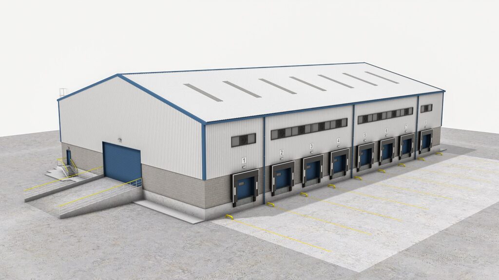 Idejno rešenje u projektovanju industrijskih objekata i magacina