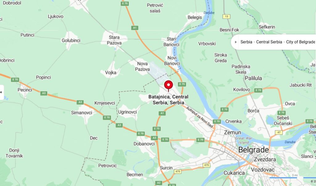 Izdavanje magacina Batajnica – logistička zona uz autoput i železnicu 