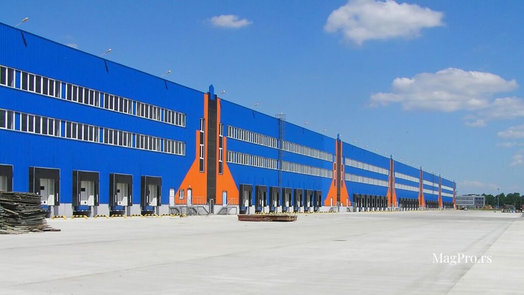 Moderna industrijska hala za izdavanje u Srbiji