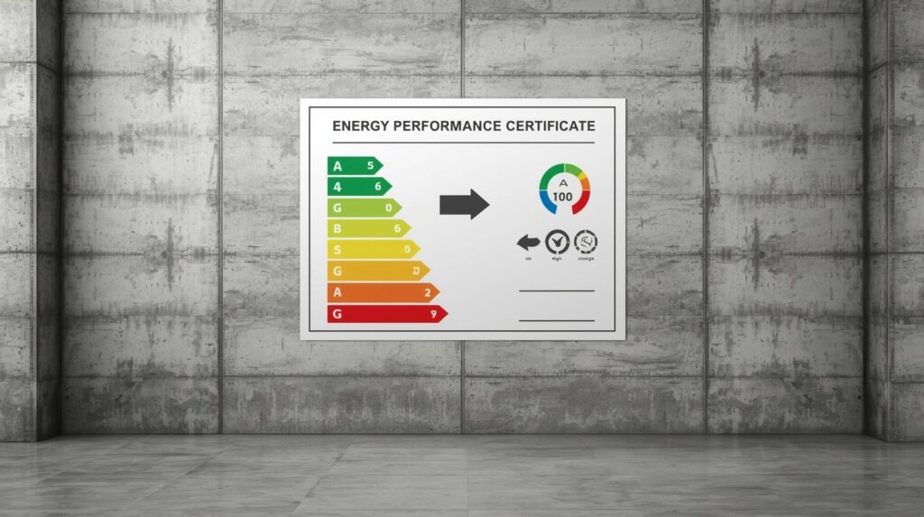Primer energetske sertifikacije industrijskih objekata – prikaz energetskih klasa A do G