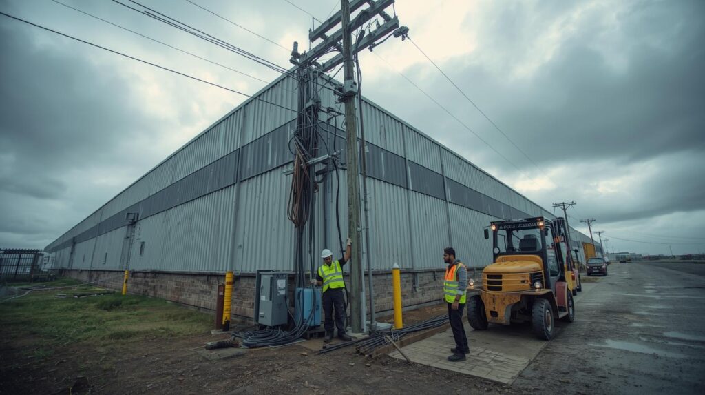 Priključna snaga magacina i električne instalacije industrijskog objekta