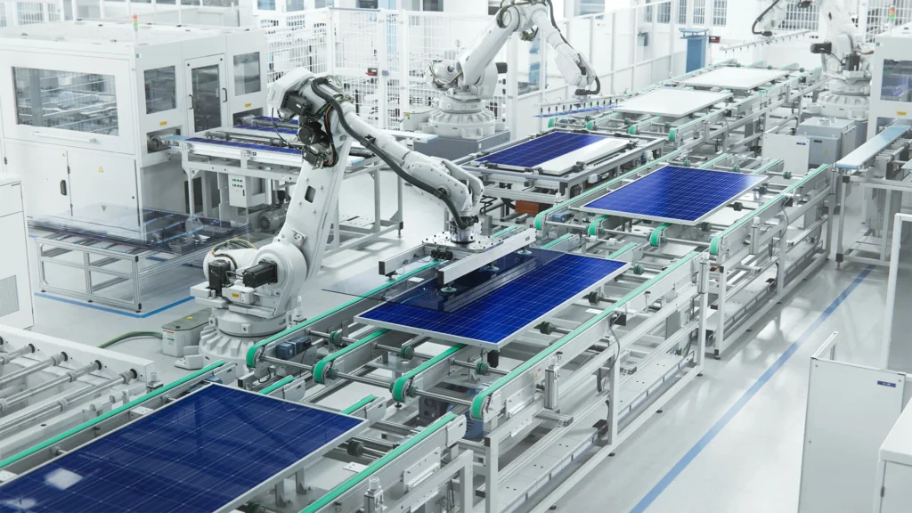 industrijska proizvodnja solarnih panela za komercijalne objekte