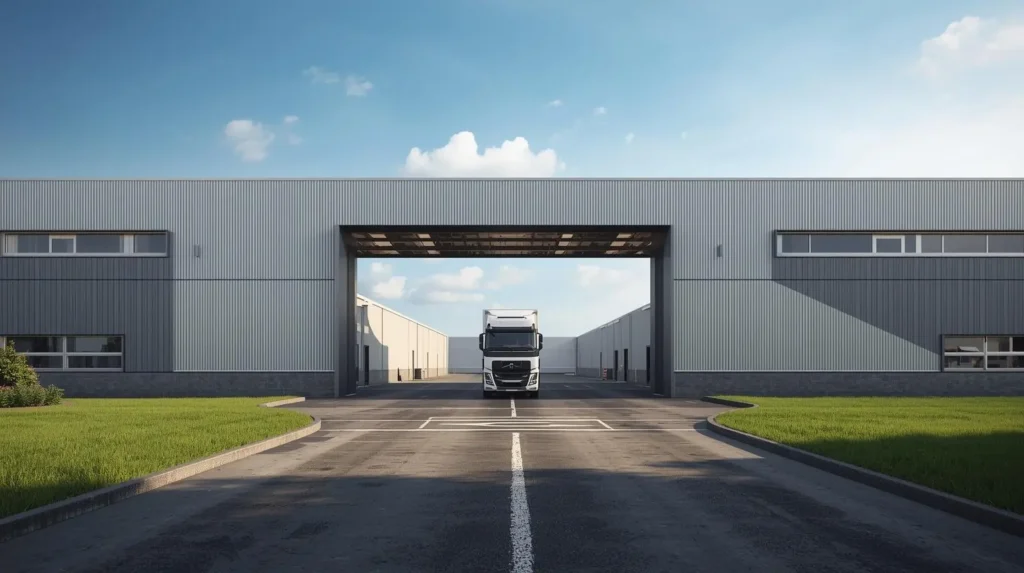 prilaz kamionima magacin infrastruktura logistika Beograd