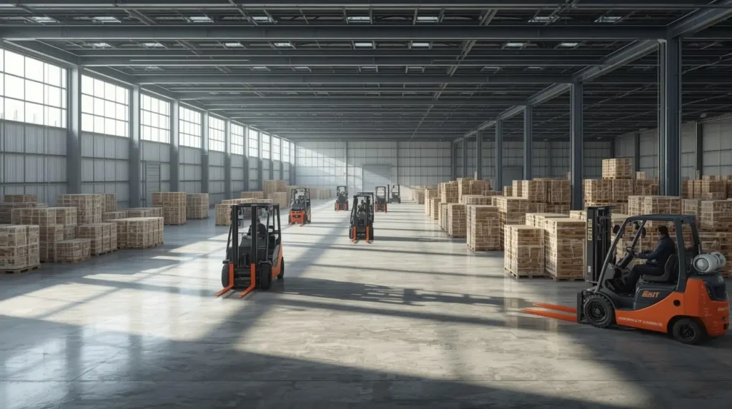 magacin od 1000m2 Beograd logistički objekat srednje veličine