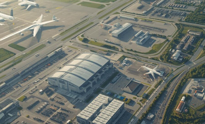Industrijska zona Surčin aerodrom logistički centar