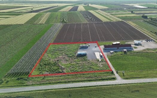 industrijsko zemljište Hrtkovci Ruma uz autoput Ruma-Šabac